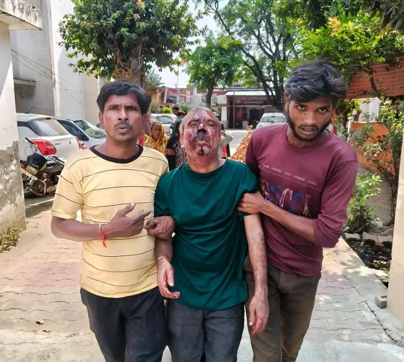 शराब के नशे में गाली-गलौज का विरोध करने पर खूनी संघर्ष, पांच घायल