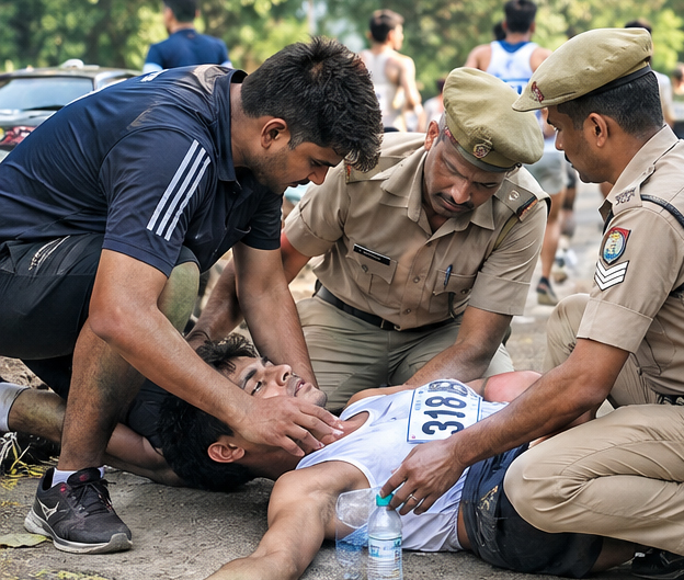पुलिस भर्ती दौड़ में बड़ा हादसा, 24 घंटे में दो अभ्यर्थियों की मौत