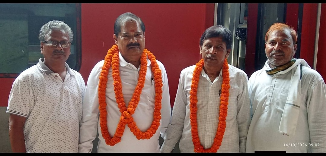 कांग्रेस के राष्ट्रीय उपाध्यक्ष का कार्यकर्ताओ ने किया स्वागत