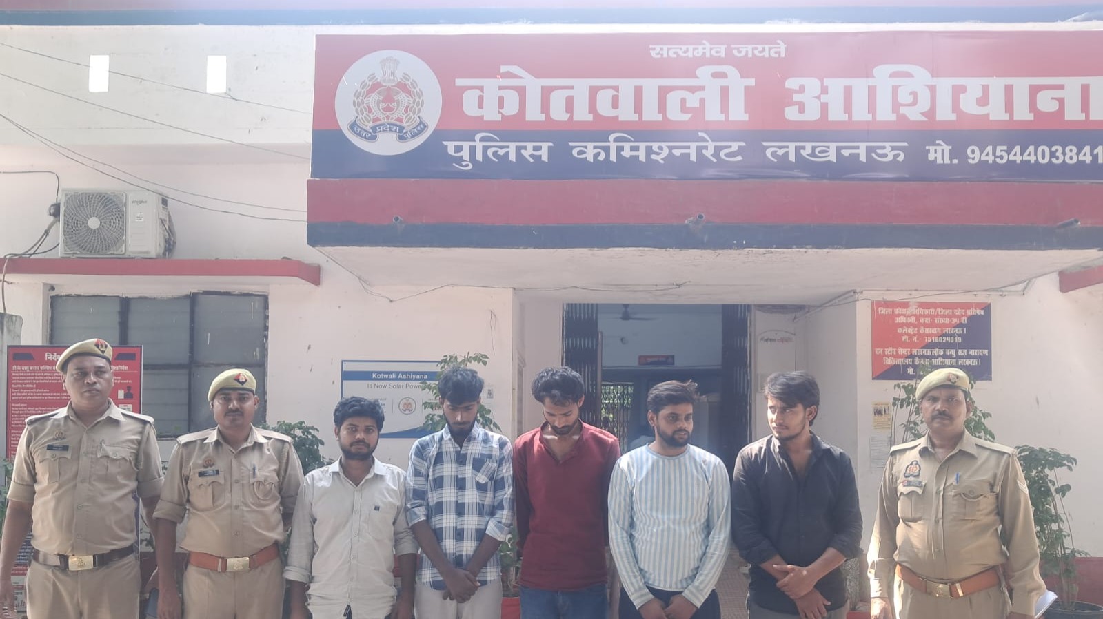 प्रलोभन दे किराए पर बैंक खाता ले संचालित हो रहा था साइबर खेल