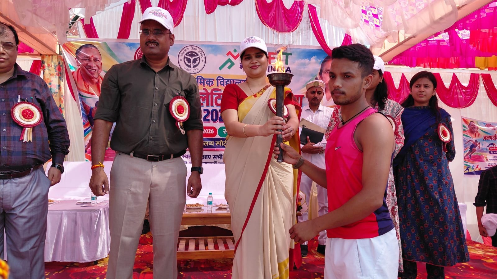 एथलेटिक्स प्रतियोगिता का भव्य शुभारंभ, 800 मीटर दौड़ में सूरज ने मारी बाजी