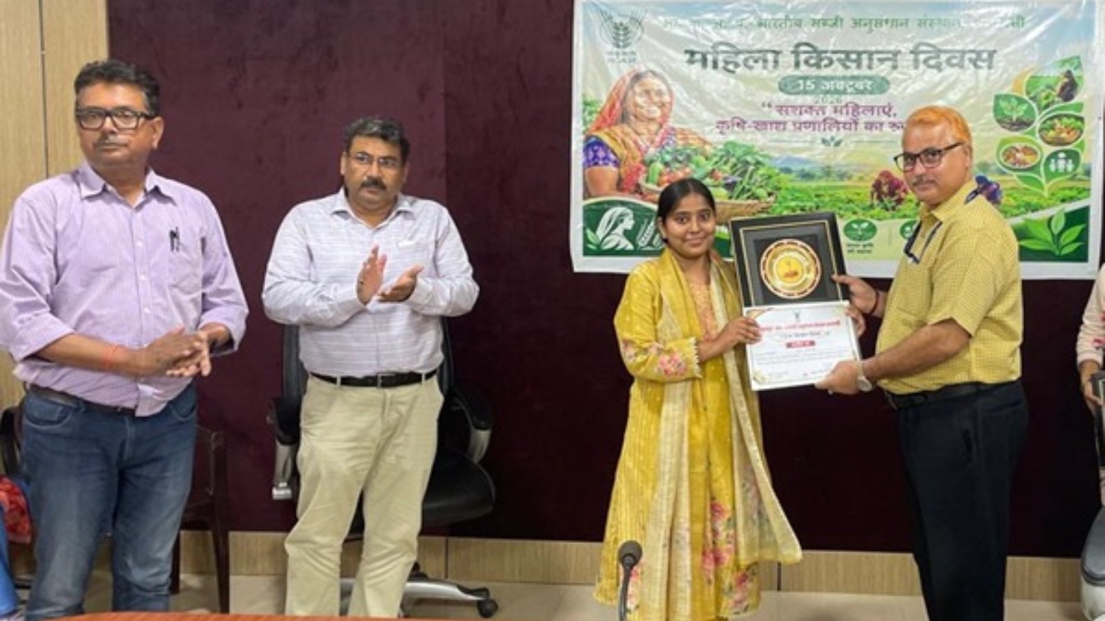 आईआईवीआर में महिला किसान दिवस का आयोजन