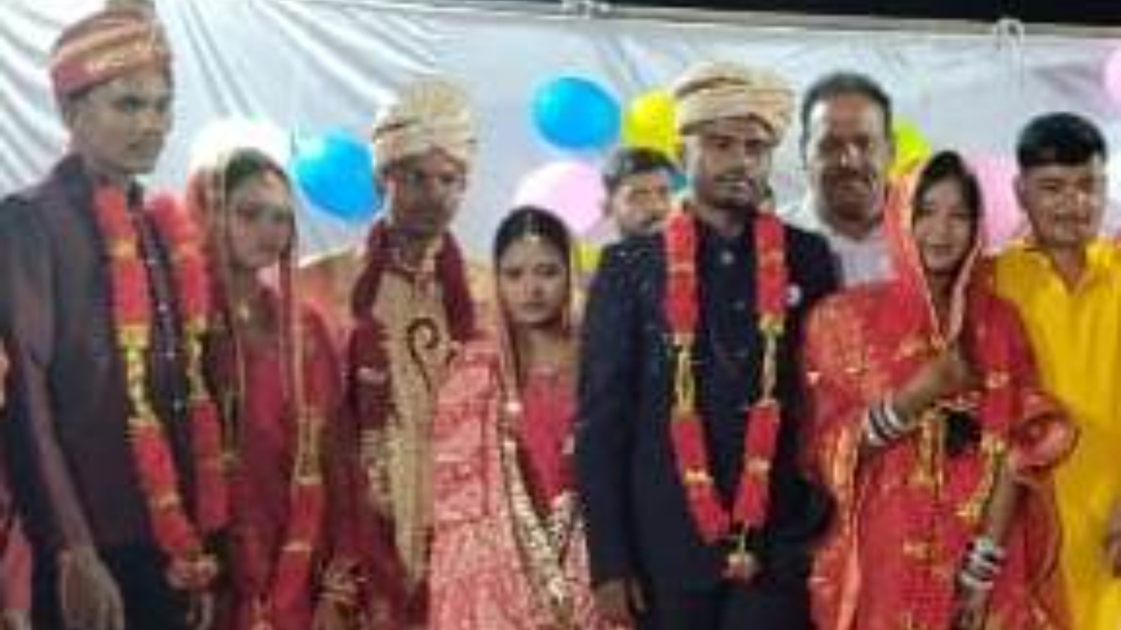 श्री दुर्गा पूजा एवं रामलीला समिति ने कराया छह कन्याओं का विवाह