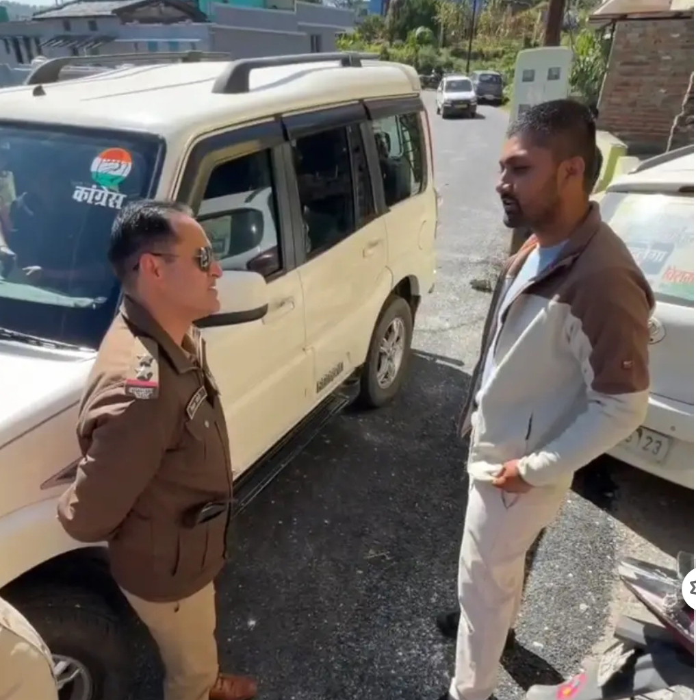 सीएम के दौरे पर कांग्रेस जिलाध्यक्ष की ‘नजरबंदी’, सुबह 5 बजे से घर के बाहर पुलिस का पहरा!