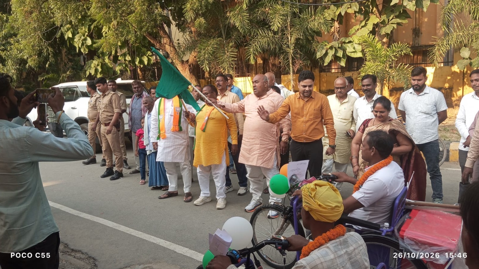 दिव्यांगजनों के जीवन को आसान बनाने की पहल, बांटे गए सहायक उपकरण