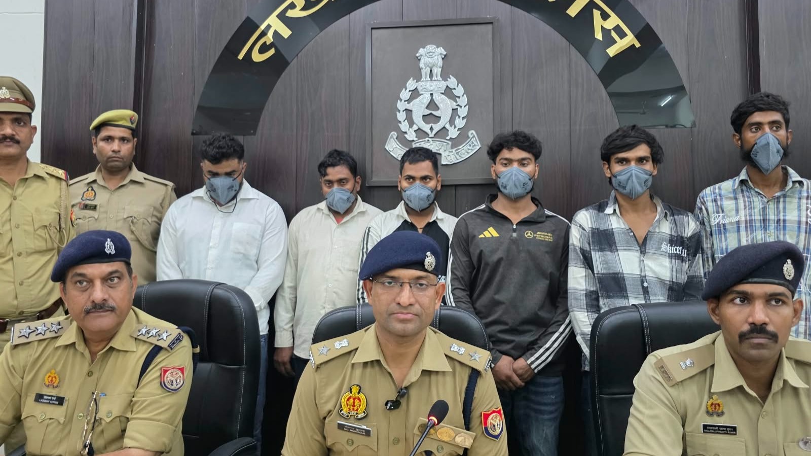 महिला बटालियन परिसर में हुई विद्युत तारों की लूटपाट का पुलिस किया खुलासा