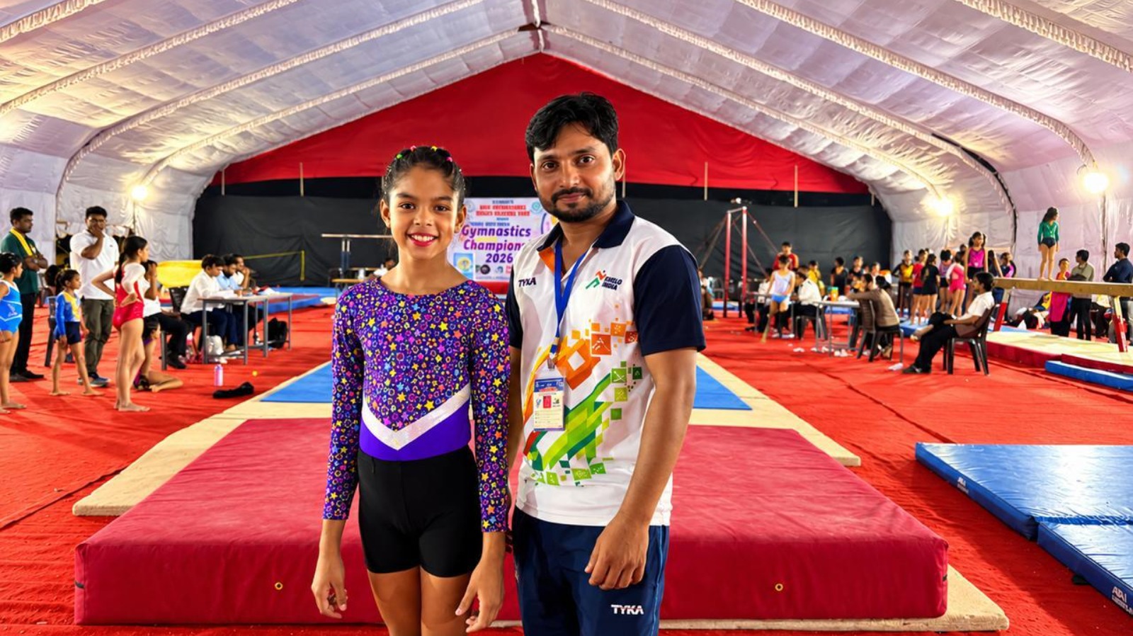 वेरोनिका वर्मा ने सीबीएससी राष्ट्रीय जिम्नास्टिक चैंपियनशिप में जीता कांस्य पदक