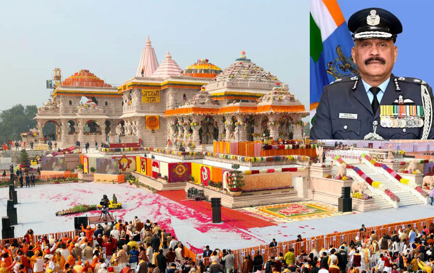 राम मंदिर के पहले सीईओ बने पूर्व एयर मार्शल जितेंन्द्र मिश्रा