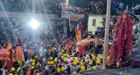 निर्जन पड़ावों की ओर बढ़ी नंदा देवी की बड़ी जात, सुरक्षा के पुख्ता इंतजाम